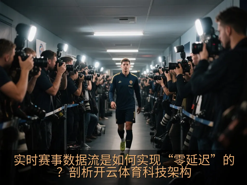 高并发分布式服务器机房抽象科技感概念图